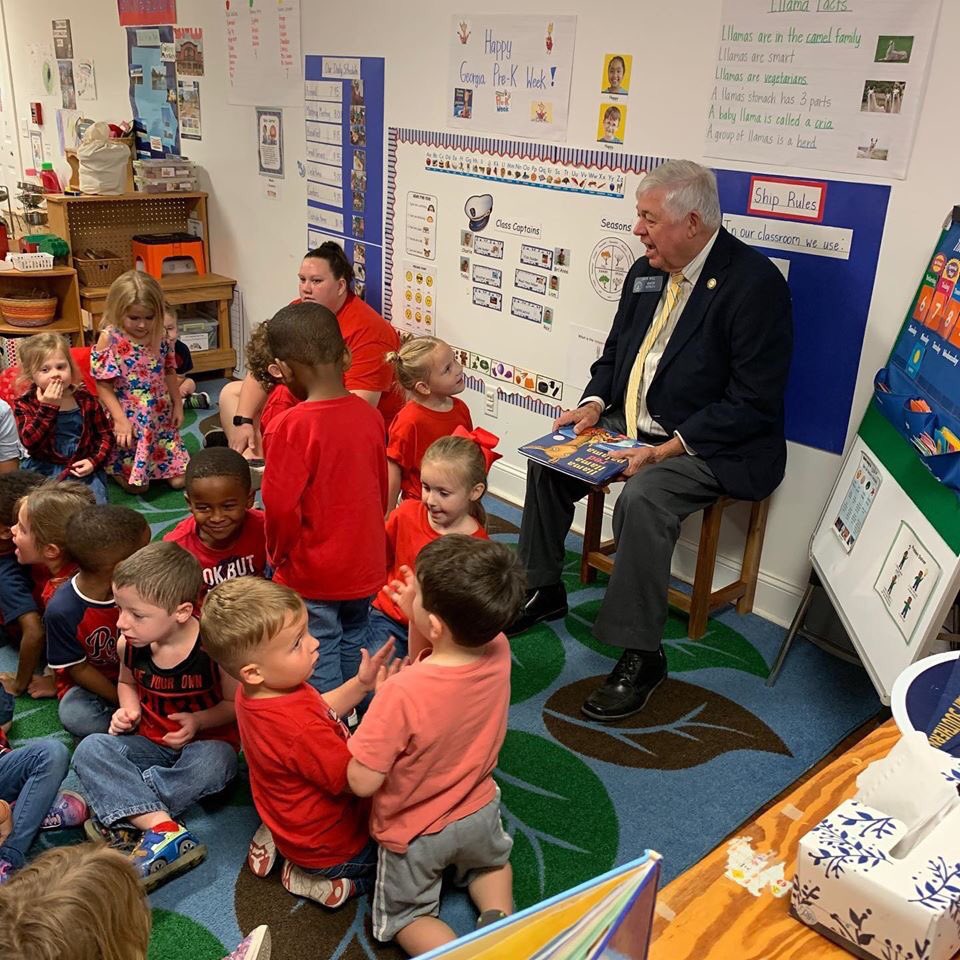 CommJacobs's tweet photo. We will miss you State Senator Jack Hill. @GASenatePress @GovKemp @GADeptEarlyCare https://t.co/L5XOypq32p