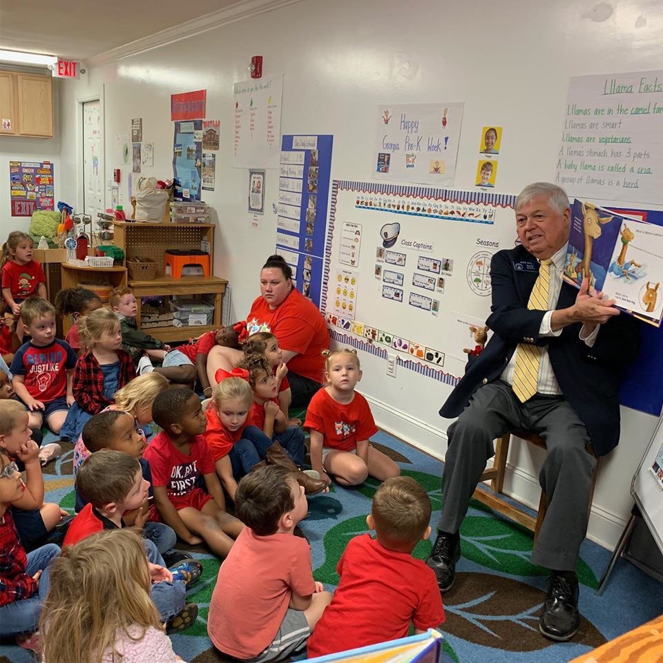 CommJacobs's tweet photo. We will miss you State Senator Jack Hill. @GASenatePress @GovKemp @GADeptEarlyCare https://t.co/L5XOypq32p