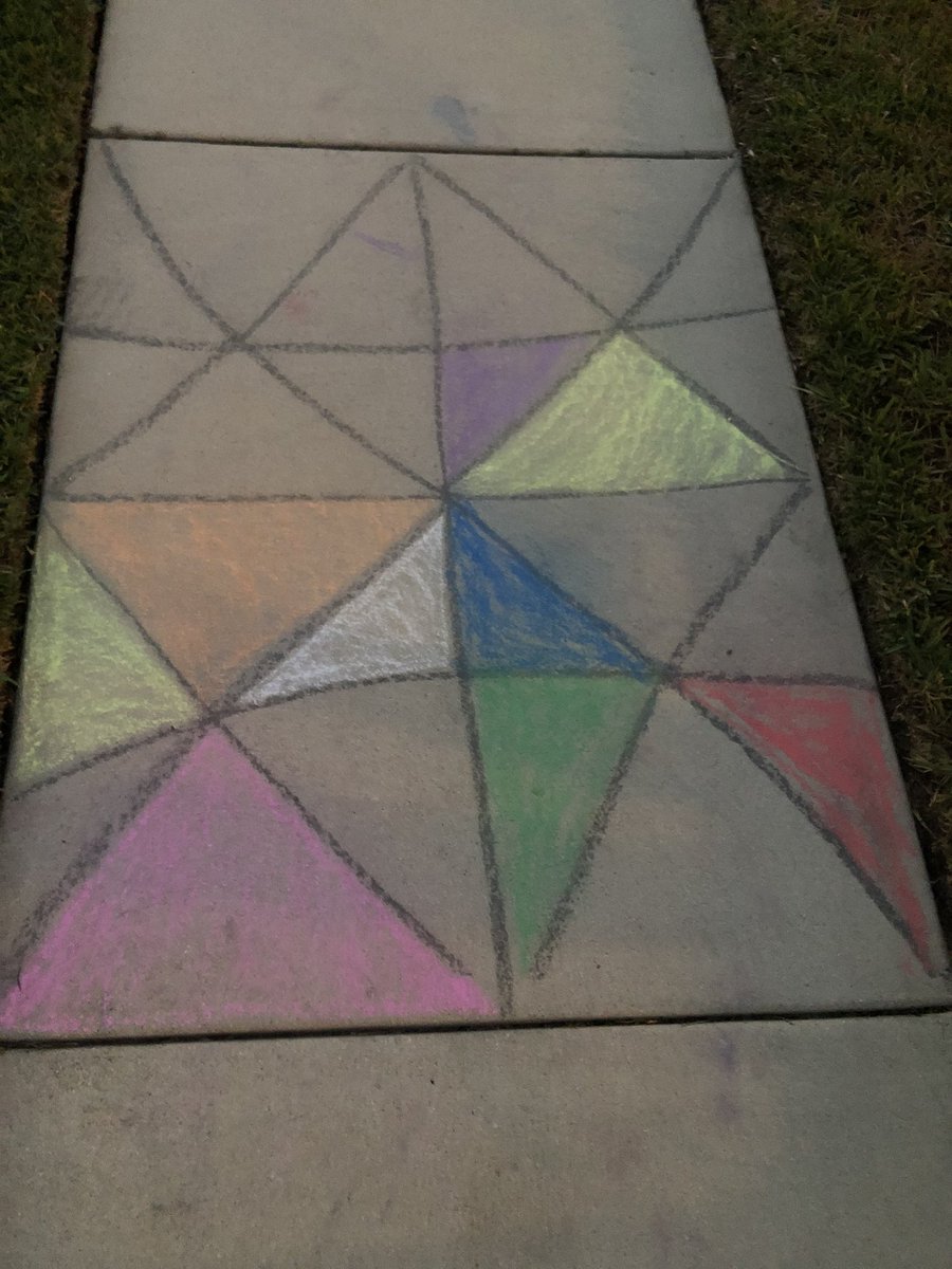 MickeyBanek's tweet image. #mathoutside Is there a fraction here? Is it finished? I wonder so much? What do you notice and wonder? @DianaFedderman @CSStarling