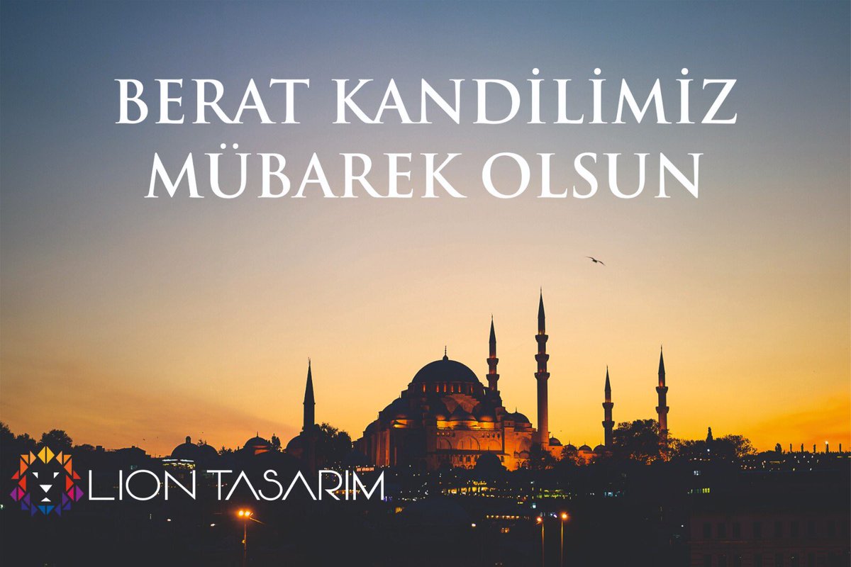 Tüm dualarımızın kabul olması dileğiyle Berat kandilimiz mübarek olsun.