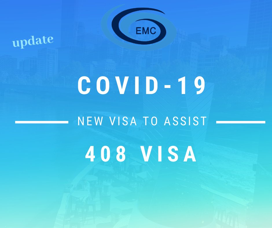 au_emc's tweet photo. New Visa to assist foreign national to remain in Australia- Subclass-408 | – This visa allows you to remain in Australia if you have no other visa options and are unable ... https://t.co/kma0aJtP3y https://t.co/CdLUqzppoj