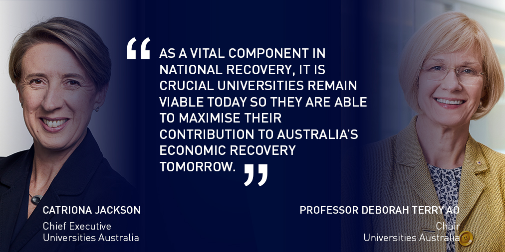 uniaus's tweet photo. Universities contribute $41 billion to the Australian economy and support 259,100 full-time jobs. https://t.co/QR05B3l2iZ @australian @catrionajackso1 https://t.co/KGqtm55kd1