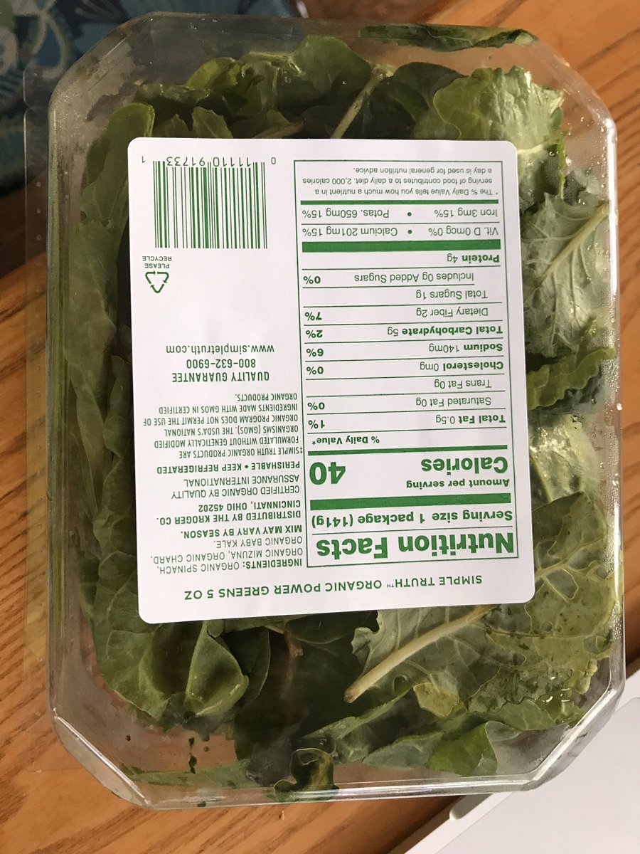 This included 2 boxes of power greens - I eat them a lot. Sunday AM, I went to sauté and they were already melted in the bottom of the box.