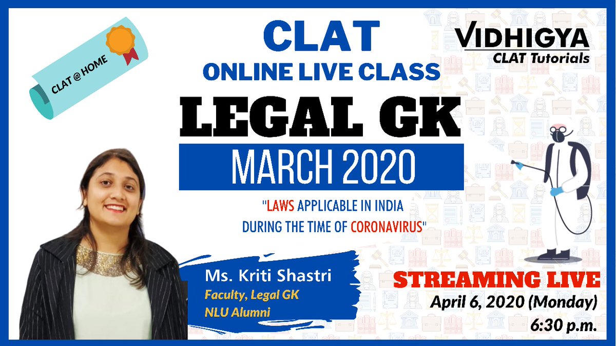 Kritishastrii's tweet photo. What are the laws relating to coronavirus in India?

YT Link
https://t.co/tgtf4udGXa

  #LegalAlert #CLAT2020 #CLAT #ClatExam #CLATCoaching #exam #preparation #lawentrance #legal  #coaching #Vidhigya #legalgk #COVID2019india #cryptocurrencylegalkaro #Covid19Out #CoronaLessons https://t.co/hTFrLHMNfs