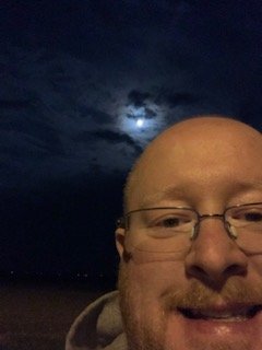 dsteen79's tweet photo. Carey MS 7th Grade students... here is an example of a "Moon Selfie" that I am asking you to take over the course of this week (or next if the weather doesn't cooperate). I was lucky enough to get this picture amongst all the clouds. https://t.co/63jot5lUOj