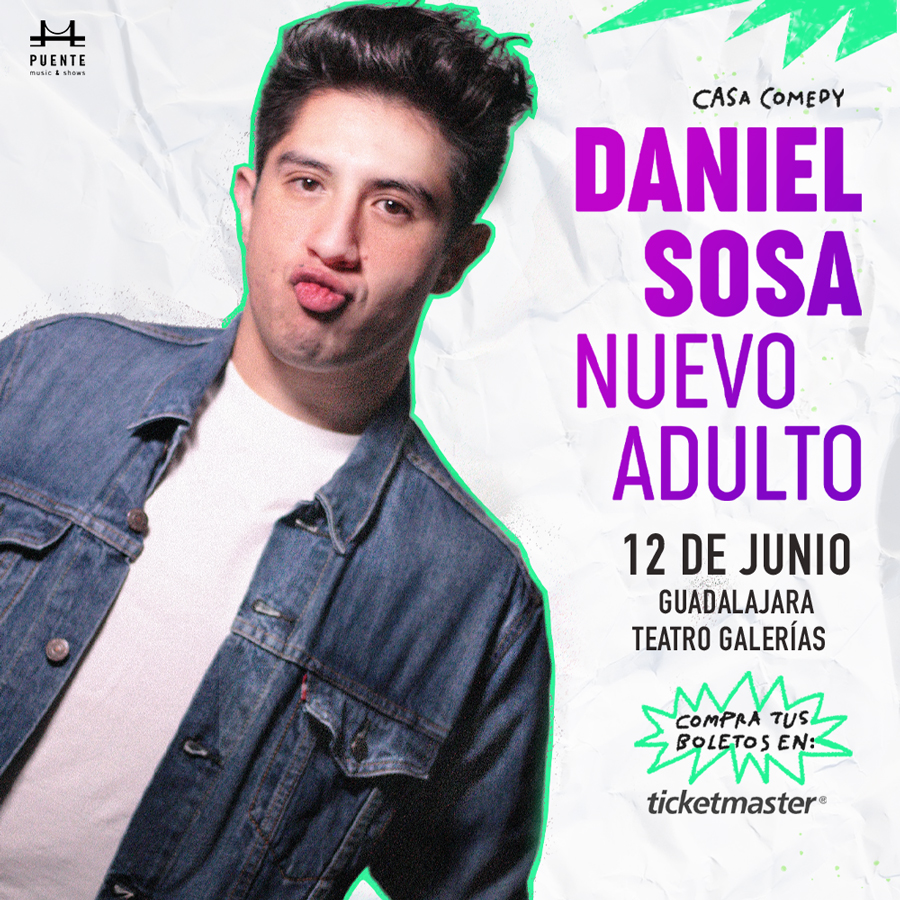 #DanielSosa nos lleva a pensar en la importancia de haber puesto atención en cosas muy importantes cuando éramos niños para no cagarla en la edad adulta 😂🤣 #StandUpComedy

💲 $280, $350, $450, $550
🎟 Compra tus boletos en línea por Ticketmaster bit.ly/DanielSosa-JUN…