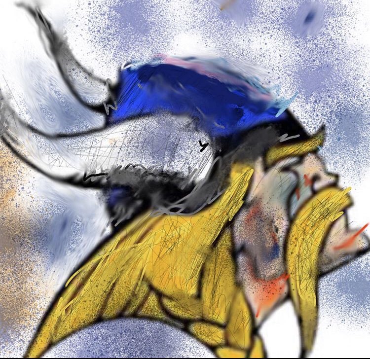 coachwicinski's tweet photo. Last night, we lost a fan and supporter of the program. Pete Davis was a veteran Viking and a member of the Geneva community. Our prayers go out to the Davis family.  Mason Snyder, former player painted the following in tribute to Pete ... we will see you in Valhalla. https://t.co/6KASTbGTIk