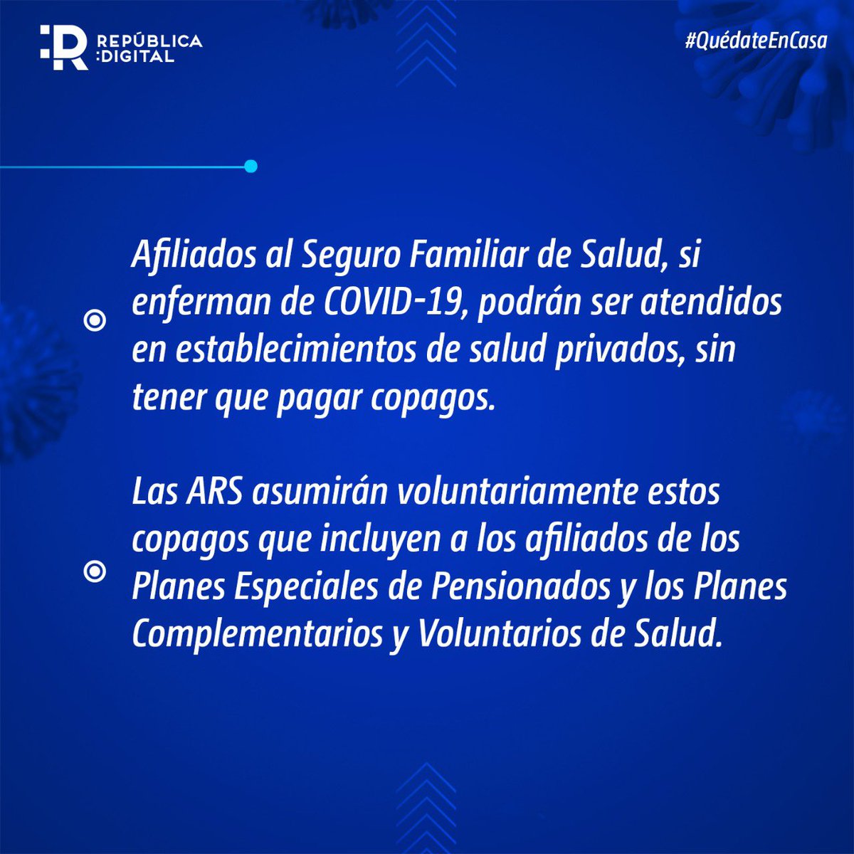 RepDigitalDO's tweet photo. En su mensaje a los ciudadanos, el ministro @GMontalvoFranco anunció medidas que benefician a los afiliados al Seguro Familiar de Salud y explicó la restricción de traslados durante #SemanaSanta2020. ¡Conoce los detalles!

#RepúblicaDigital
#CoronavirusRD https://t.co/puoqBEP6jj
