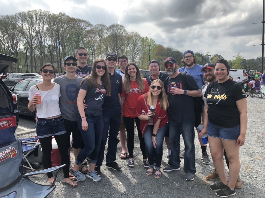 ksujoel's tweet photo. Tailgating fun from last year on this day. @bud006 @SlmSolo @ATLBravesGirl12 @cpannell223 @bravesFOTYhubs hope to do this soon!! #Lot29 https://t.co/XghT34clVo