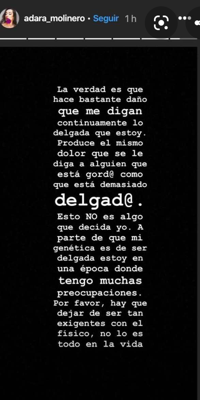 alisshady's tweet photo. ADARA: por favor, hay q dejar de ser tan exigentes con el fisico, no lo es todo en la vida.

ALSO ADARA:
#TierraDeNadie7 #yoveosalvame #EnCasaConsalvame #giandara6a #giandara7a #giandara8a https://t.co/V5z5Z687U1