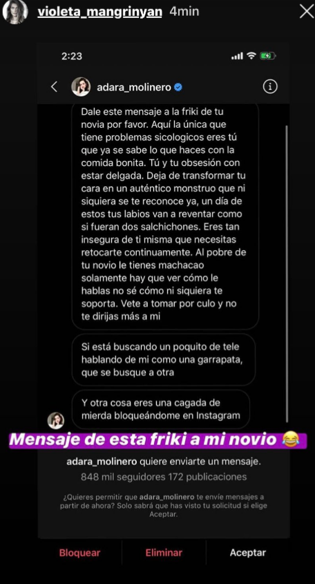 alisshady's tweet photo. ADARA: por favor, hay q dejar de ser tan exigentes con el fisico, no lo es todo en la vida.

ALSO ADARA:
#TierraDeNadie7 #yoveosalvame #EnCasaConsalvame #giandara6a #giandara7a #giandara8a https://t.co/V5z5Z687U1