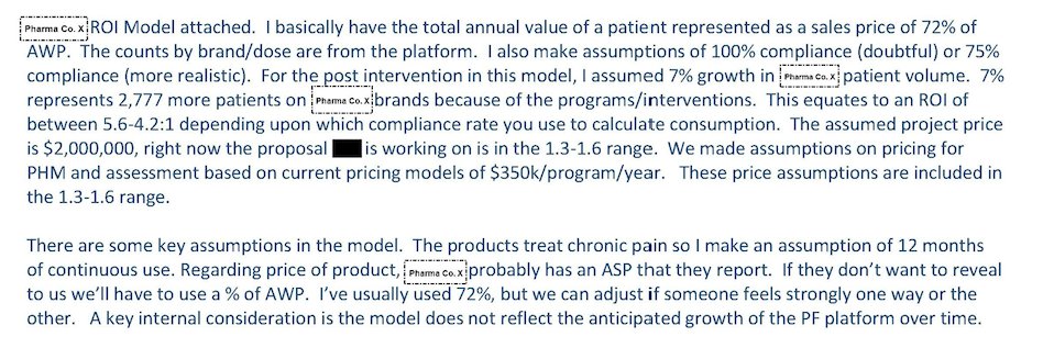 so  @practicefusion decided that taking $1m from  @purduepharma with the goal of nudging docs to get 2,777 patients on opioids was totally fine