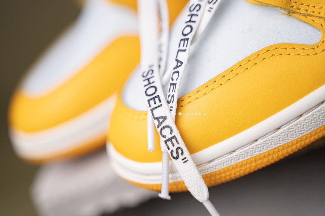 JustFreshKicks's tweet photo. Off-White x Air Jordan 1 “Canary Yellow" https://t.co/w7bedP0GM3