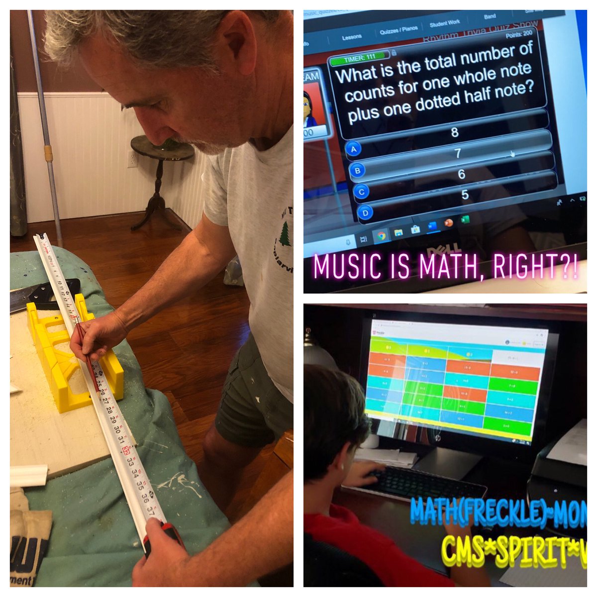 CaldwellMiddle's tweet photo. Mathematical Monday was a MAGNIFICENT success!! 💙💛 https://t.co/JEE1y2Bnzb