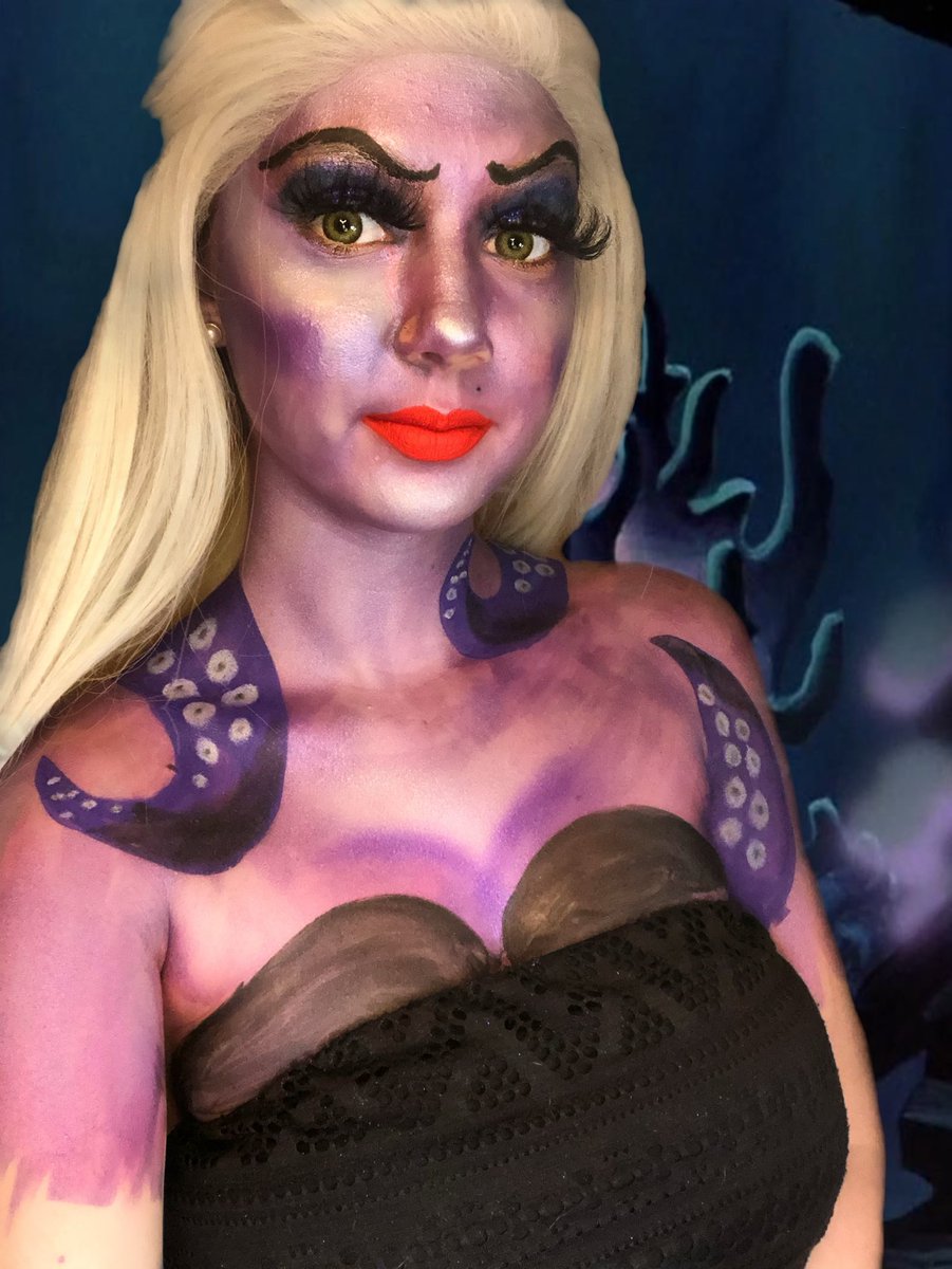 makeupmomma7419's tweet photo. #Ursula #makeup #makeupmomma #makeupaddict #makeupfun #creativemakeup #makeupartist #creativemua #facepaint #bodypaint https://t.co/fg67h1vwV0