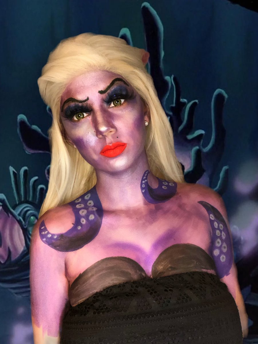 makeupmomma7419's tweet photo. #Ursula #makeup #makeupmomma #makeupaddict #makeupfun #creativemakeup #makeupartist #creativemua #facepaint #bodypaint https://t.co/fg67h1vwV0