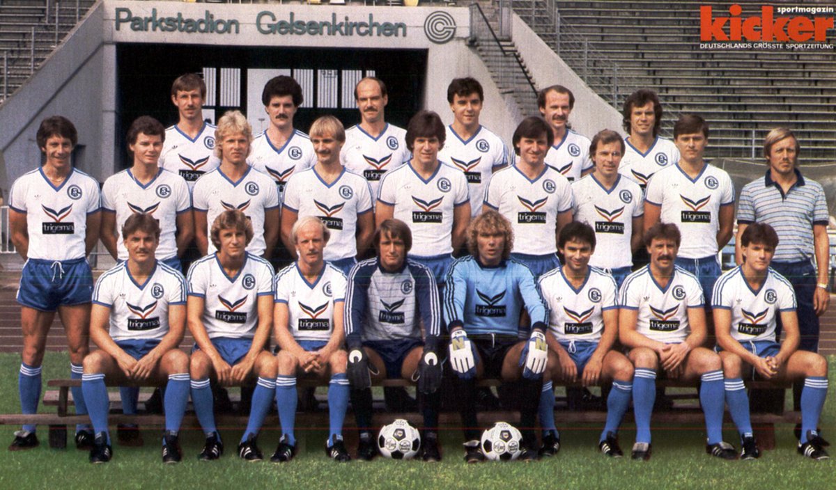 O Schalke 04 estreou na oitava temporada da 2. Bundesliga, o clube situado na cidade de Gelsenkirchen na região da Renânia do Norte-Vestefália participou por cinco vezes, sendo a última vez na temporada 1990-91 quando voltou para a BundesligaFoto: Kicker