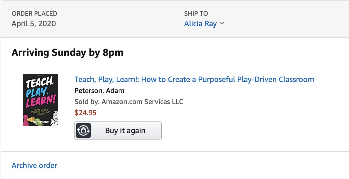 iluveducating's tweet image. Cannot wait to read @teacherslearn2&apos;s book asap! #TeachPlayLearn #tlap #DBCBookBlogs