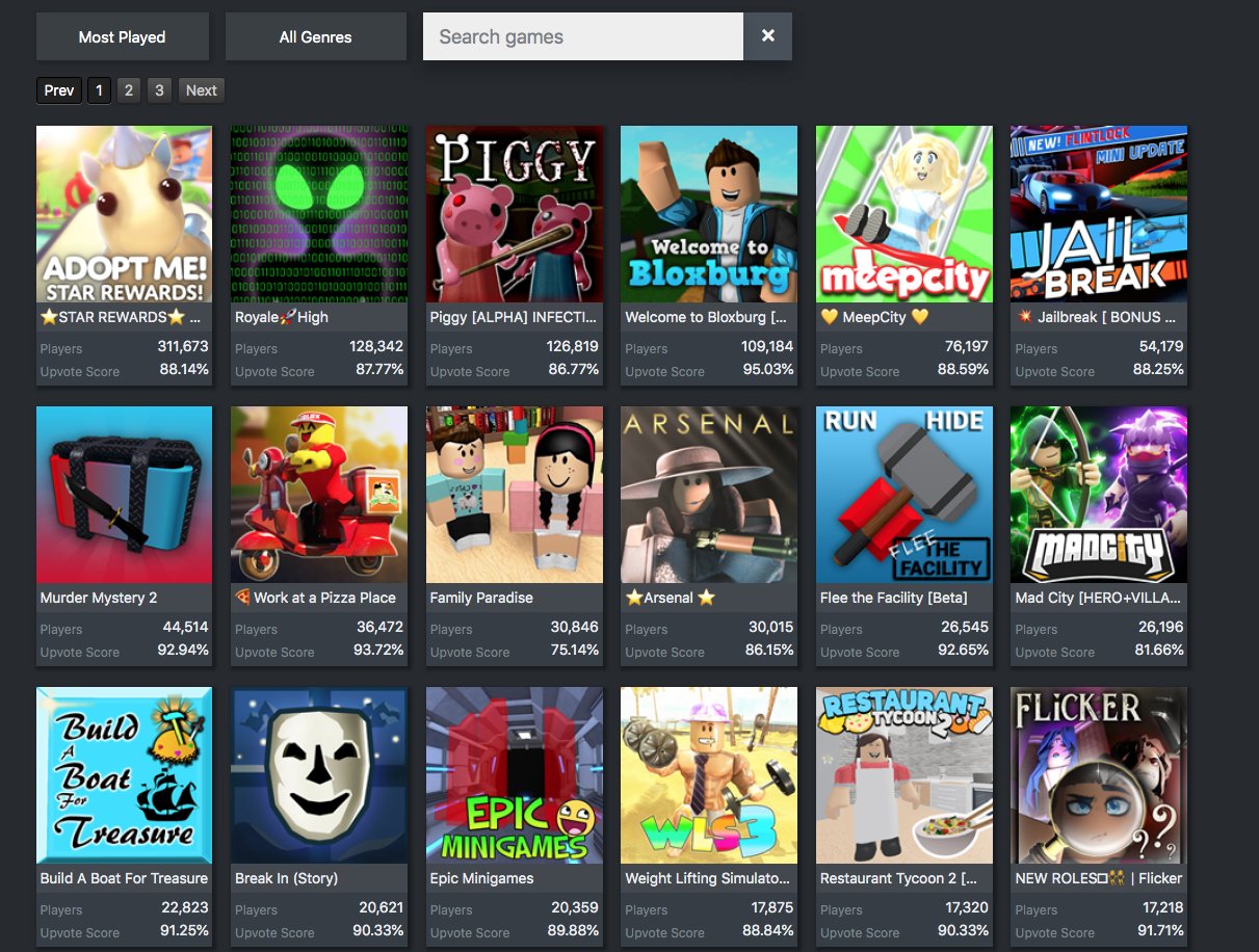 Roblox Trading News  Rolimon's on X: We have added Roblox game