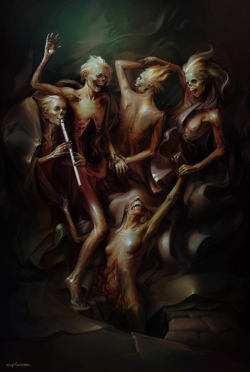 Danse Macabre 

#Art by Peter Polach