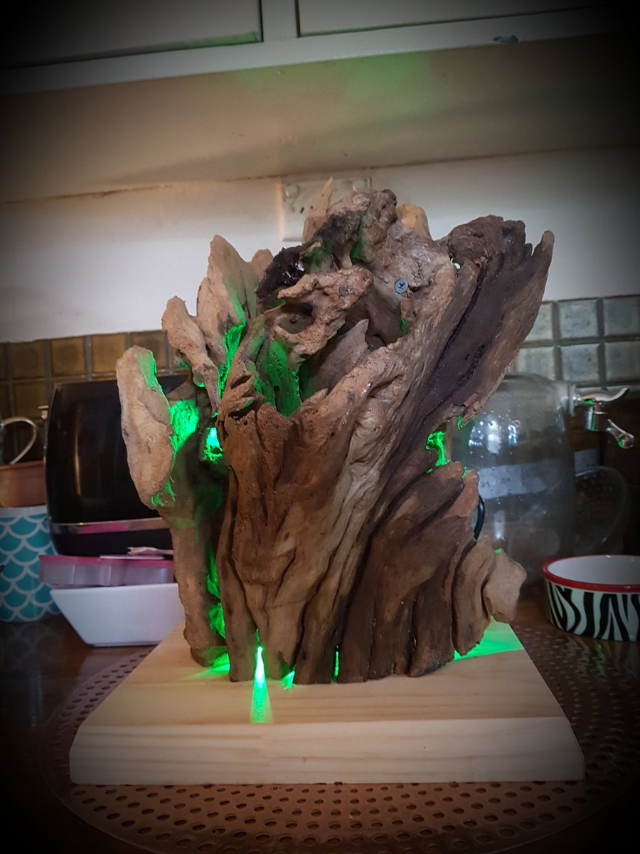 Loyal2mal's tweet photo. Dad made a new decorative light, and honestly it just looks like he chopped the top off groot's head.
#iamnotgroot #marvel #nature #macabredecos https://t.co/vqpKW4zLVv
