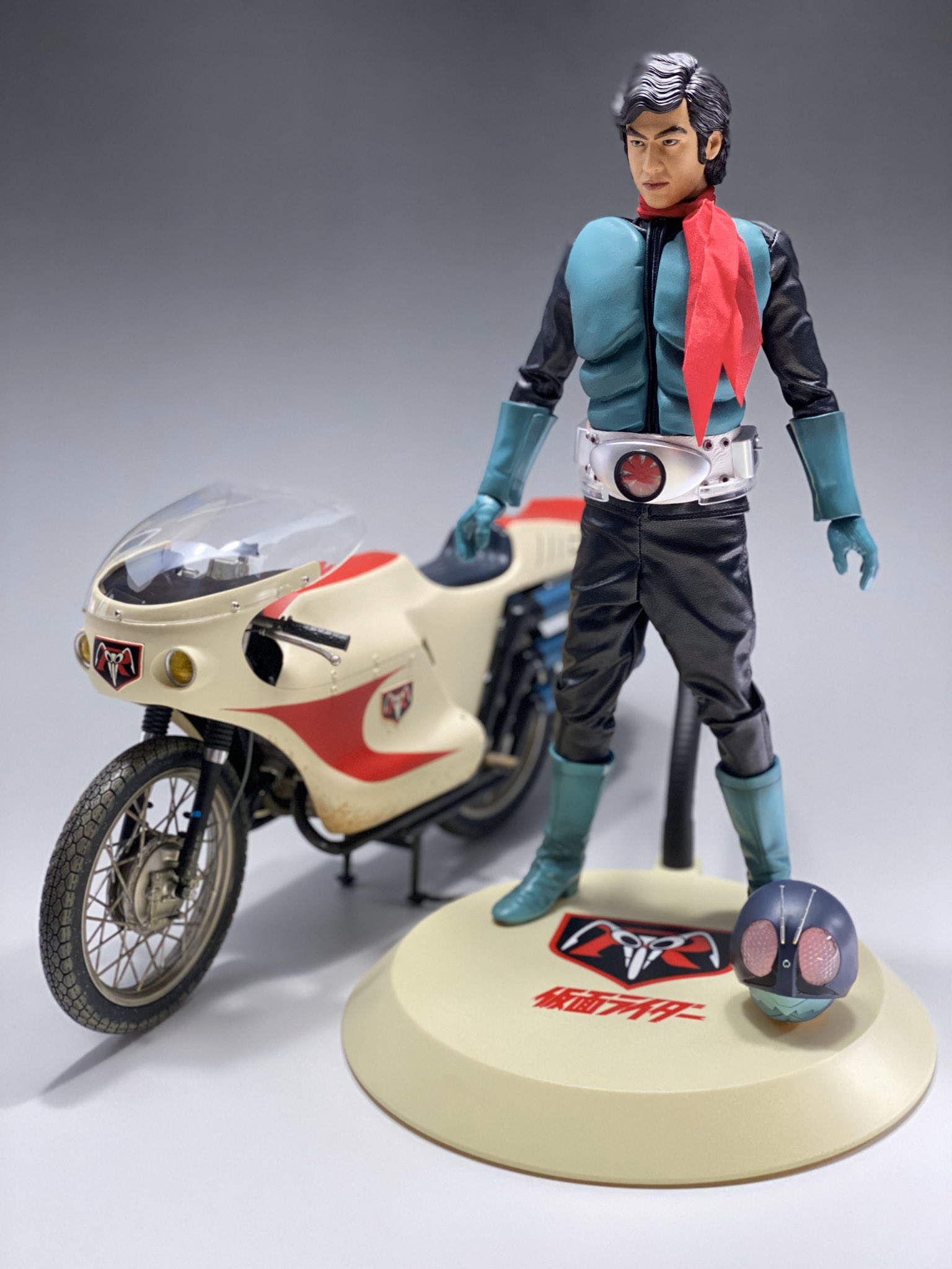 限定Ｗ特典付属 旧仮面ライダー1号\u0026サイクロン号セット - 通販