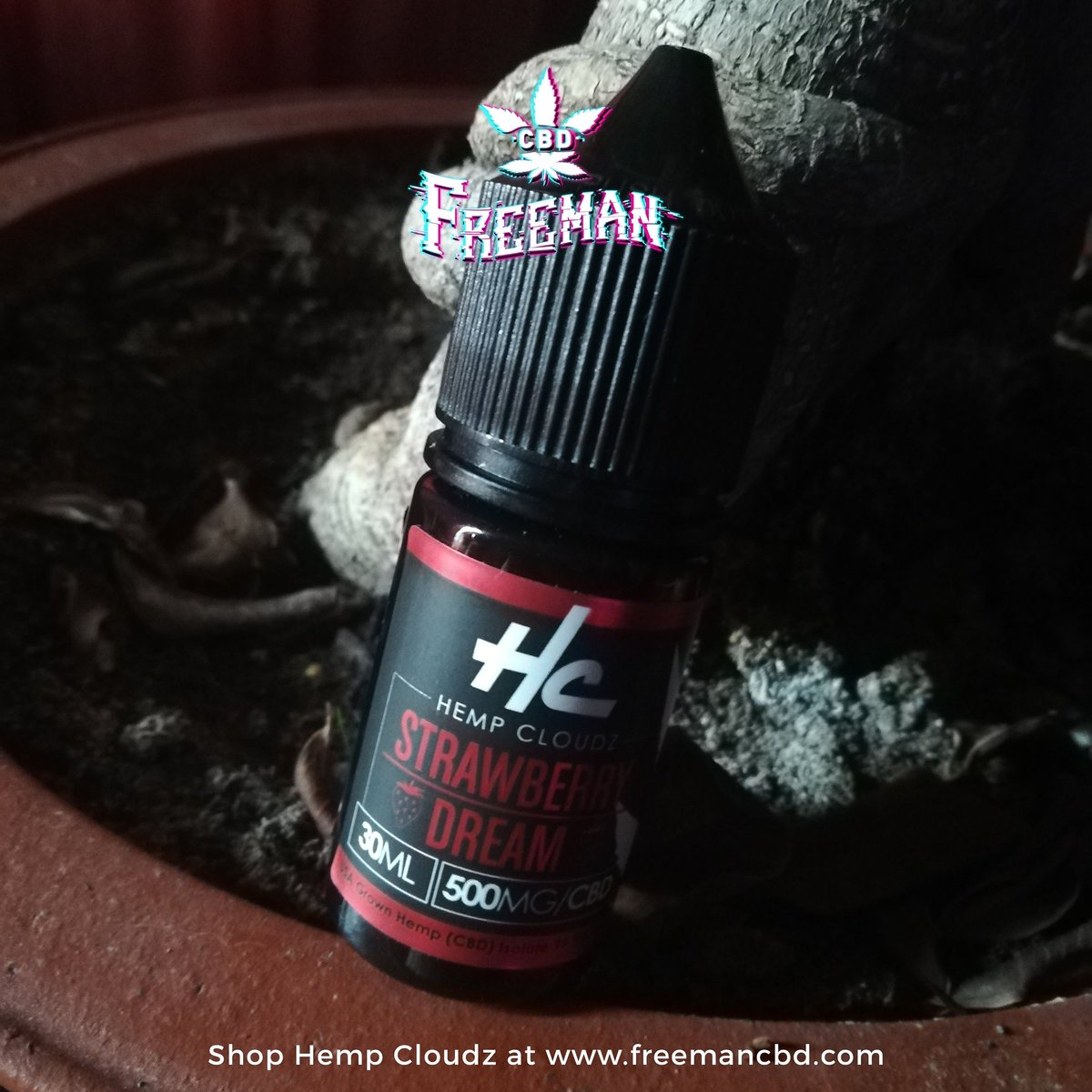 Strawberry 🍓CBD for the fruit lovers, who enjoy to unwind after a long day and relax. Shop now at freemancbd.com!