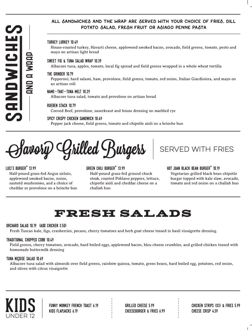 ✨ Reminder ✨ We serve our Breakfast Menu 7am-3pm and our Dinner Menu 3pm-8pm daily! #LucisattheOrchard .
.
.
#cenphx #centralphx #pheonixaz #localaz #phxaz #azlocal #localarizona