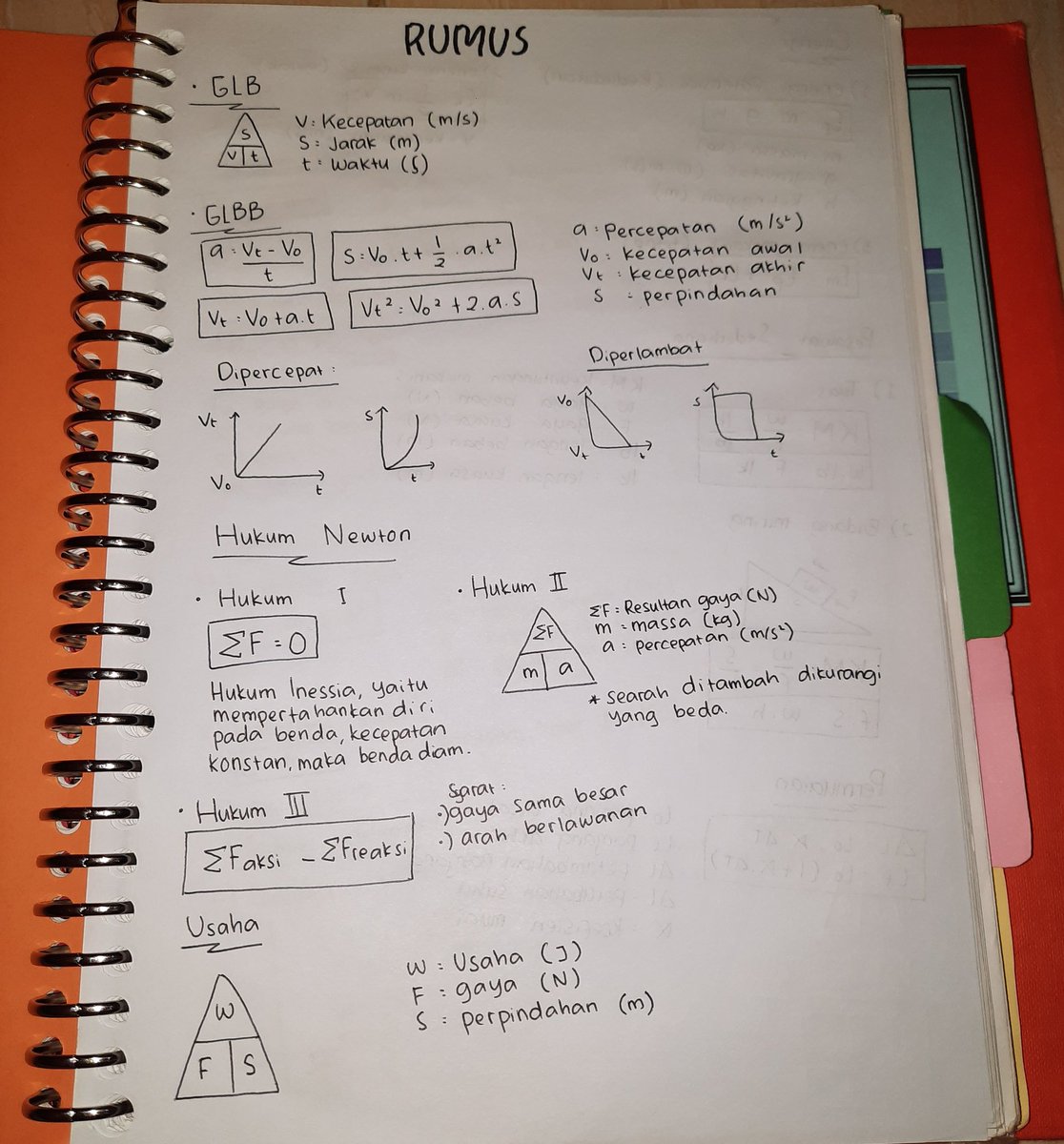 enralatte's tweet photo. 💯KUMPULAN RUMUS FISIKA KELAS 9💯
Ini aku ambil catatan dari salah satu thread gitu udh lama aku lupa, siapapun itu thanks yaa!, tapi ini aku lebih lengkapin catatan dan satuannya. https://t.co/775cQOPMF5
