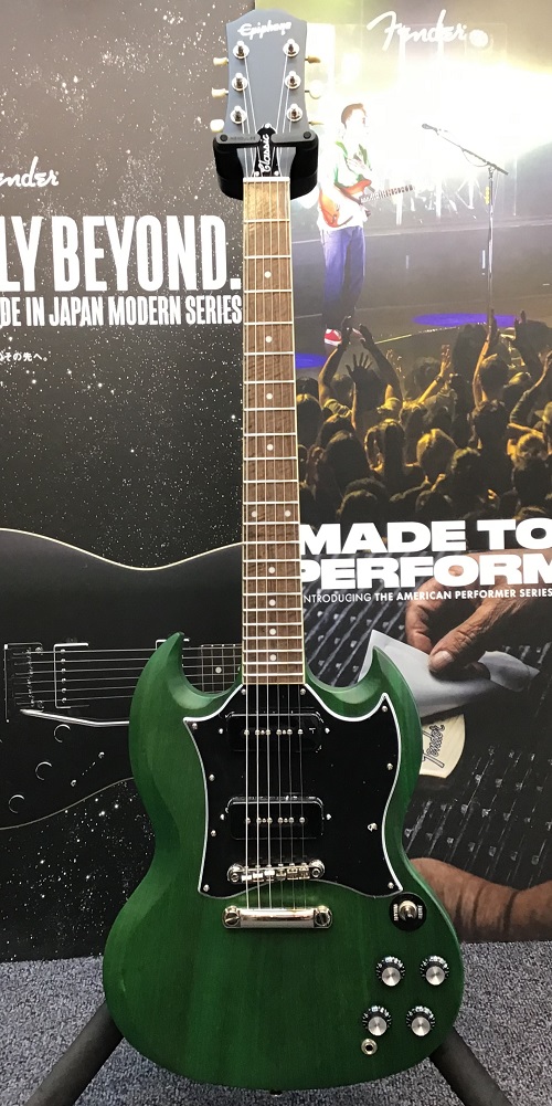 Epiphone SG Classic Worn P-90 -Inverness Green-【2020年NEWモデル