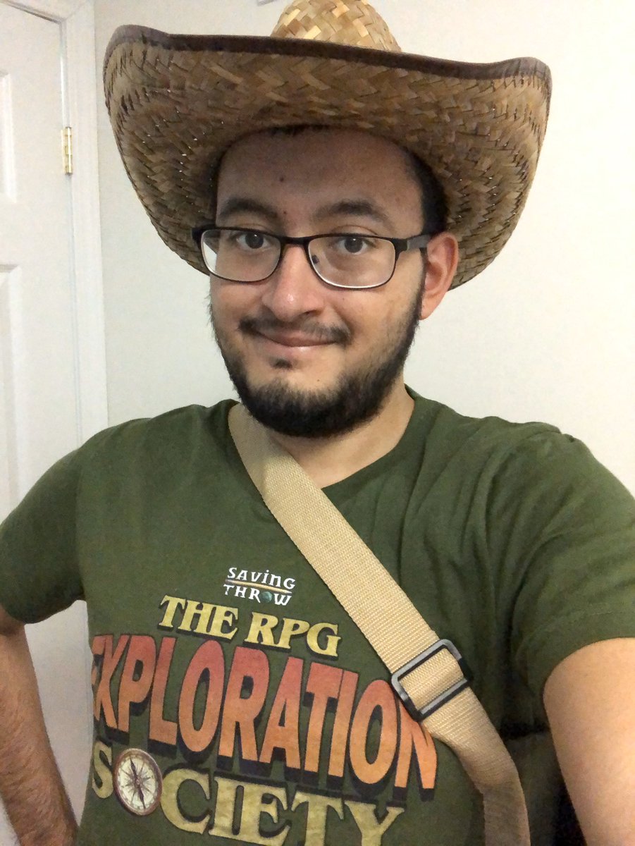 davidacosta95's tweet photo. Repping the Right Royal RPG Exploration Society tonight! Can’t wait to see the #RPGES crew over at @SavingThrowShow dive into the #AlienRPG at 8pm PDT on https://t.co/AZeGyJcuE4! It’ll be my first time seeing that #RPG in action, so I’m looking forward to it! https://t.co/WM1dBDNxJA