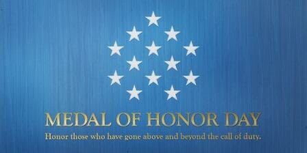 National Medal of Honor Day &amp; by proclamation in Mount Pleasant. Let’s remind ourselves of the selflessness exhibited by recipients in battle. Home of the MOH Society &amp; Medal of Honor Museum &amp; recipient, Major General James E. Livingston.