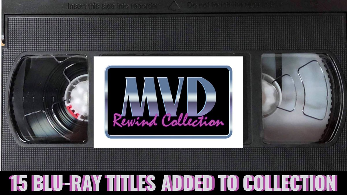 BasementBlus's tweet image. I received my order from @mvdentgroup of my #mvdrewindcollection of 15 #bluray titles from the sale. The unboxing will be up in the morning if you would like to see what I got. I really love the #retrovhs #slipcover art on each. Link to my channel is in my profile.