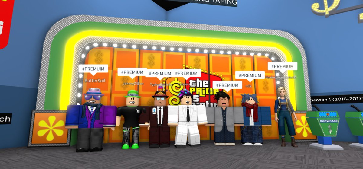 Gameshow Currency Winnings On Twitter We Want To Give Out A Big Thank You To Those Who Were Present At Our Grand Opening Of The New Premium Lounge Over At The Price - the price is right roleplay roblox