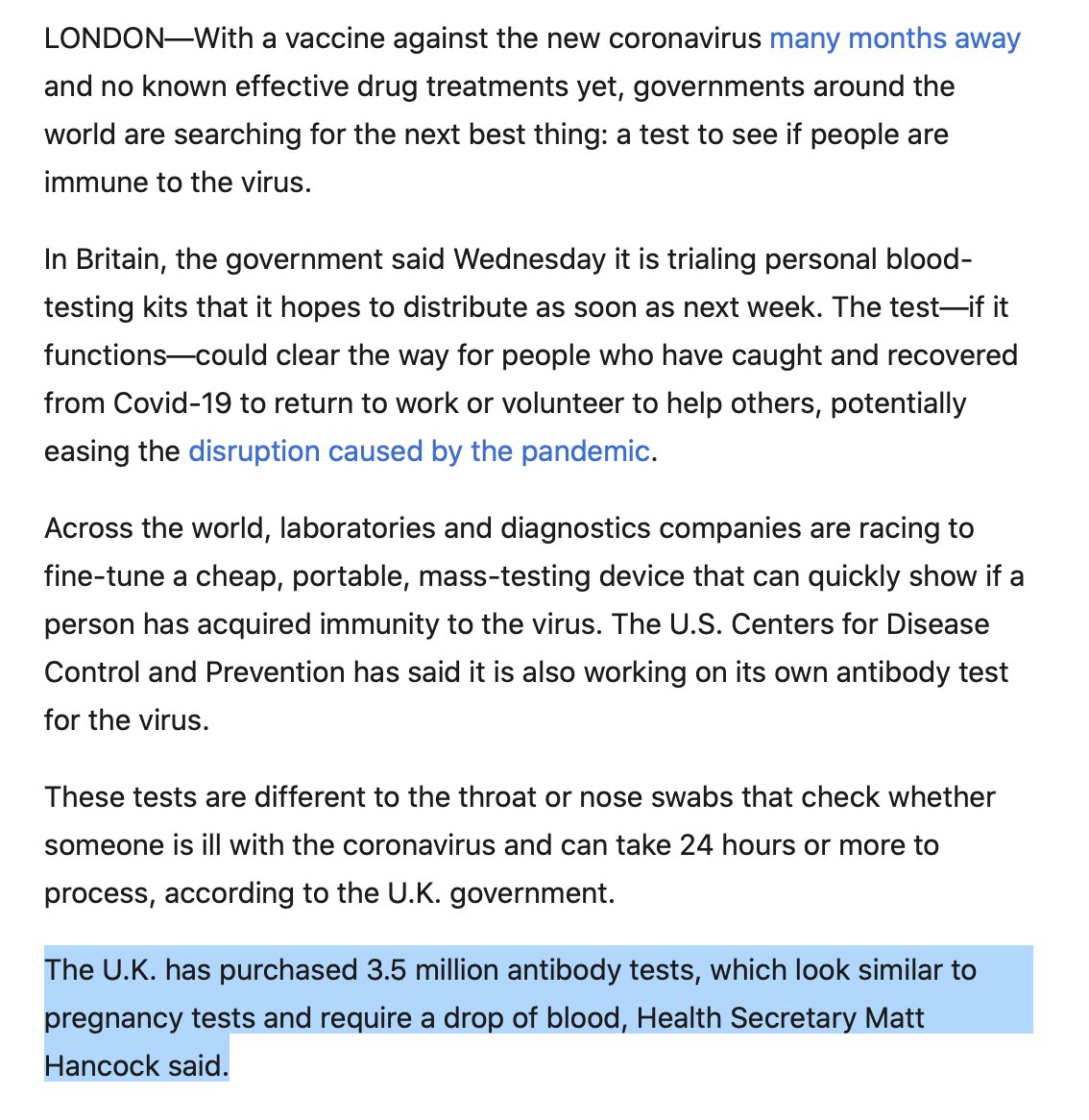 Eric Topol That S Right That S Why I Wrote The 3rd Option Should Be Explored To Determine What Seropositive For Covid19 Means We Need To Find That Out T Co Whzo4fmfmx