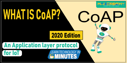 Nerds2You's tweet image. CoAP is an IoT protocol built specifically for constrained devices transmitting and receiving data over constrained networks. 

Check out this video to learn why CoAP is such a hot topic in IoT via @makerdemy 

#IoT #CoAP #InternetofThings

buff.ly/2UwGdut