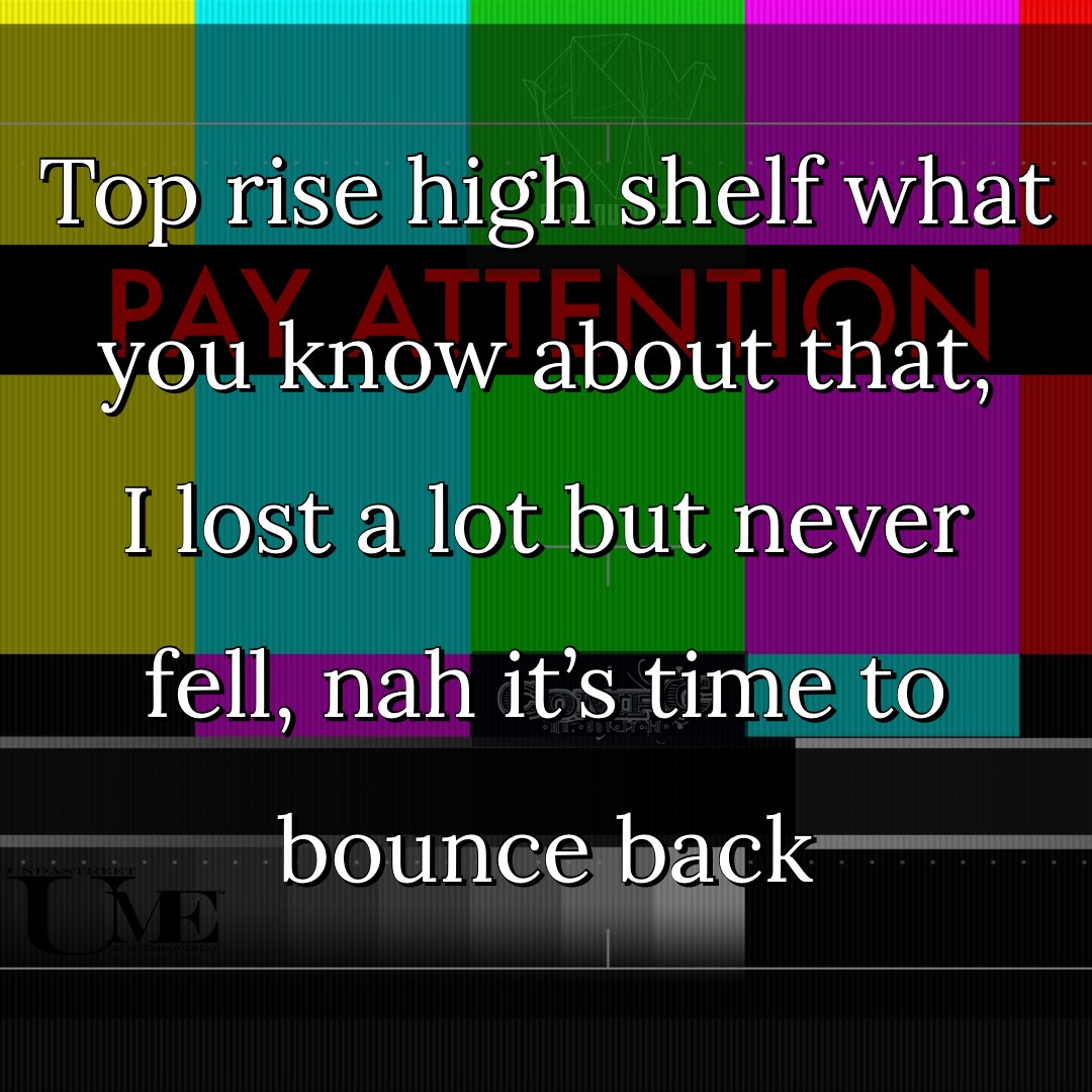 undastreet's tweet photo. Top Shelf, been in my vision
Watch video this Friday.
#stream #spotify #anahnumus #compc #undastreet #new #video #friday #youtube #watch #download #now https://t.co/Unl9bLzM4W