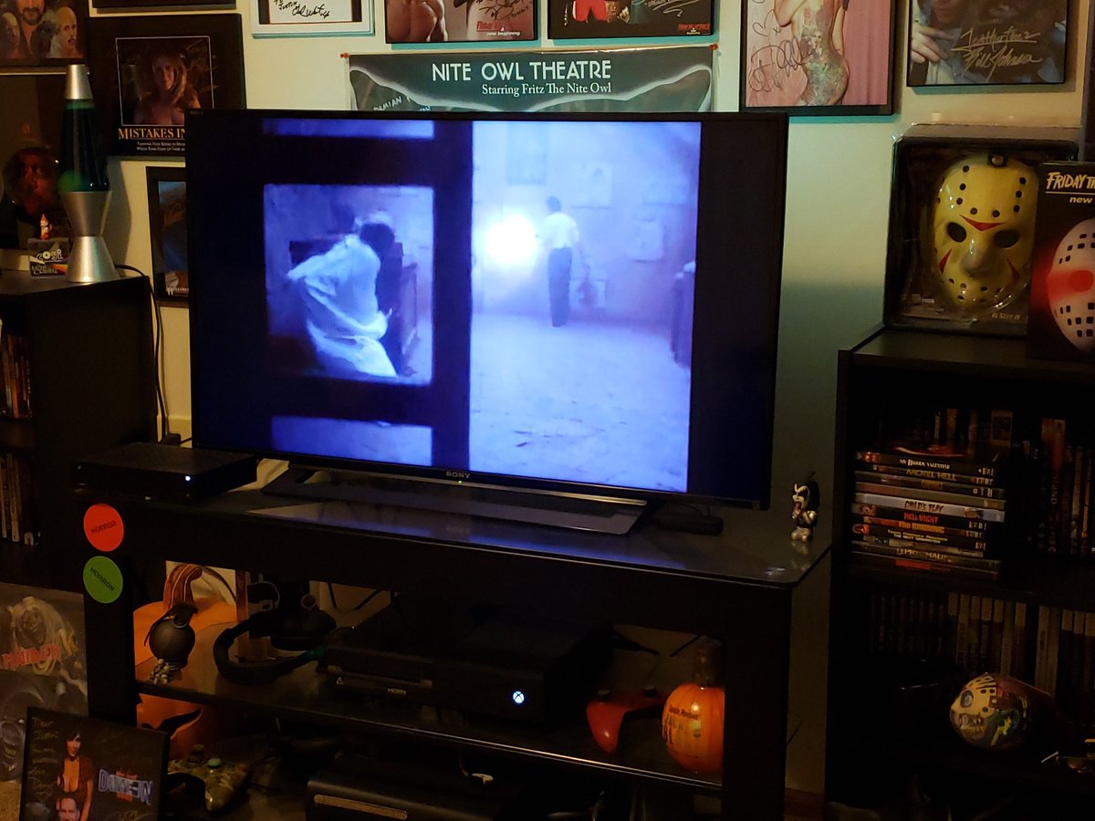 HorrorOrman's tweet photo. Watching #CastleFreak on @Shudder. One of the best from #StuartGordon and such an amazing #horror cast w/@jeffreycombs & @barbaracrampton!
#ShutInWithShudder
#ShutInWithHorror
#TooMuchCastleSack https://t.co/MfrFDvKCUE