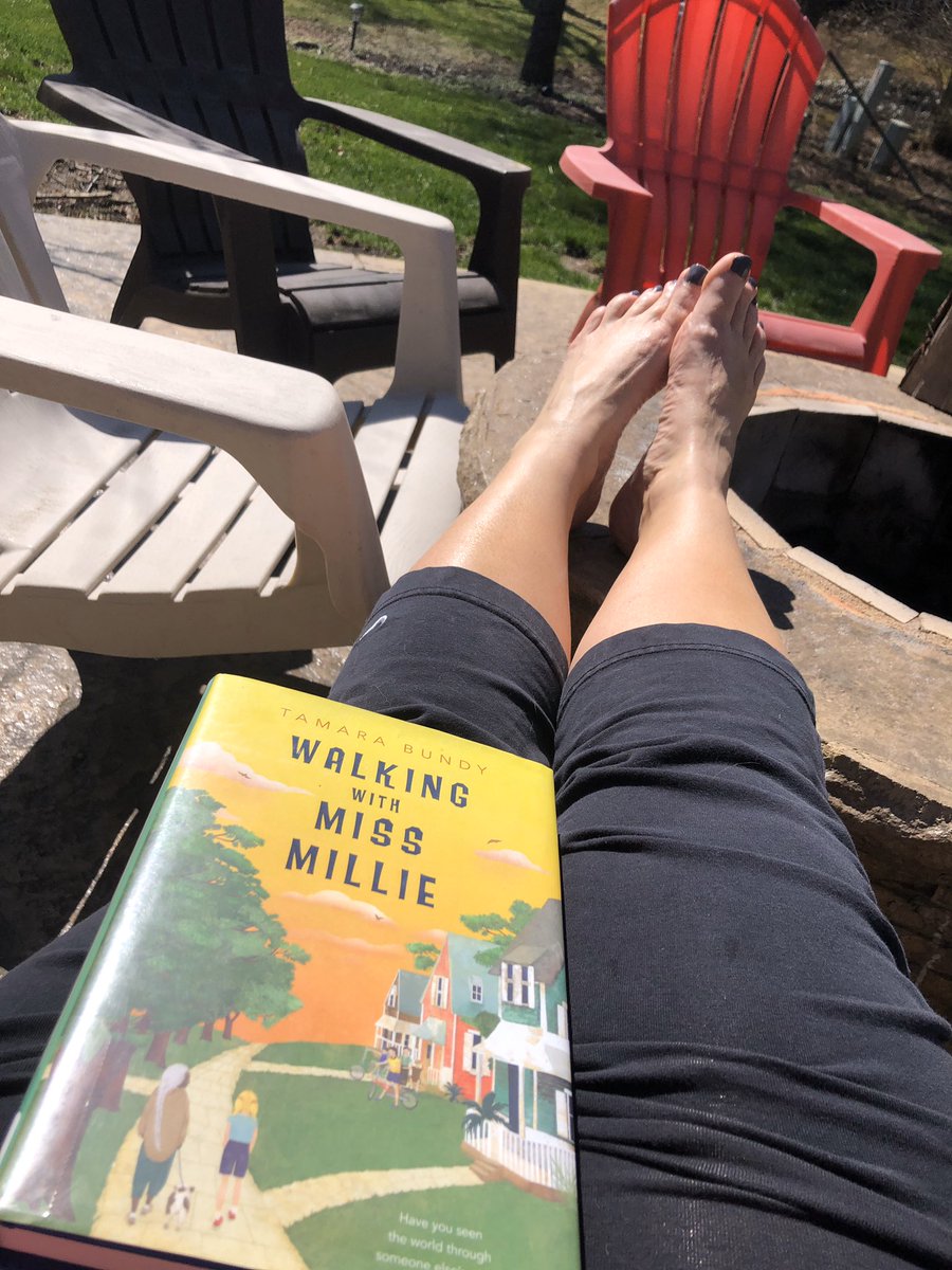 NorElem_Media's tweet photo. I’m SO enjoying your book @TamaraBundy Walking with Miss Millie this week during our Spring Break! Would love to read all the others and share with our @Brittonbobcats and @NorElem_Media readers! Thank you, fellow Hilliard friend! #bookjoy @BNLC_HCSD https://t.co/jyFnu8NeB7