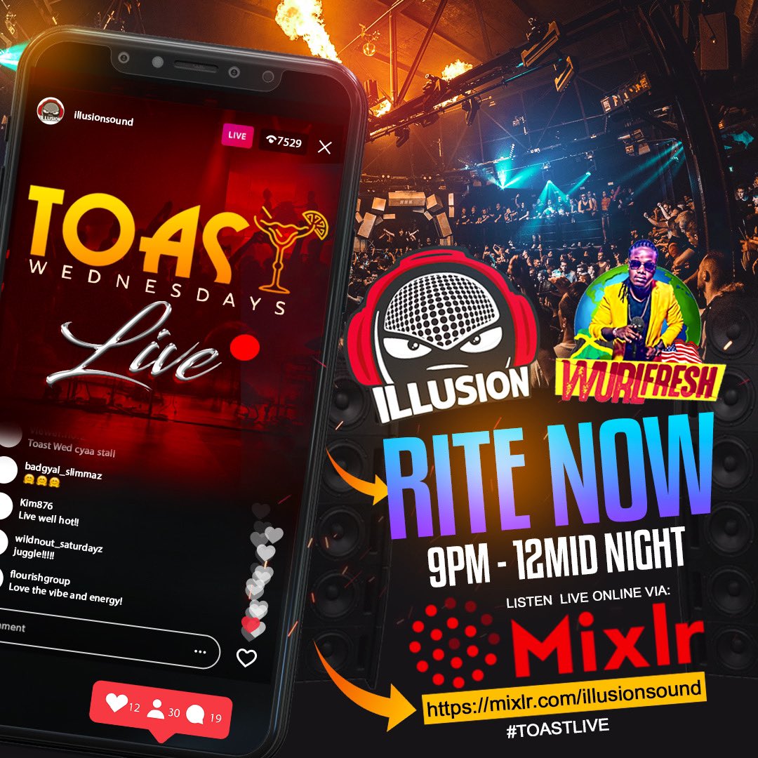 CraigisIllusion's tweet photo. LISTEN LIVE
https://t.co/j5d7MNJaQz
#toastlive https://t.co/IGR6qkkRBv