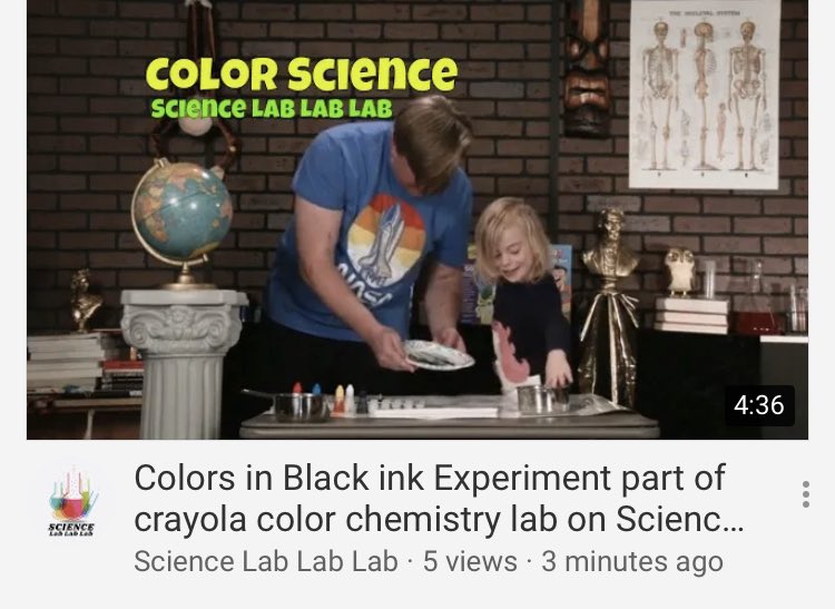 science_Lab3's tweet photo. Another day, another experiment from @Crayola’s Color Chemistry Lab Set.
Watch the video on #YouTube at https://t.co/W8aIdrzYNz
#Science #ColorScience #STEAM #KidsAndCreativity #ScienceForKids https://t.co/nVZtY6up0s