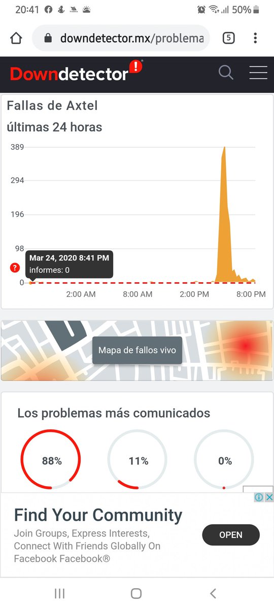 kikesot's tweet photo. Servicio de internet de Axtel de regreso después de una falla en el servicio.
#Tecnología 
#InfluencersGfKMéxico 
@GfK_Mexico https://t.co/GkSC8hO8aS