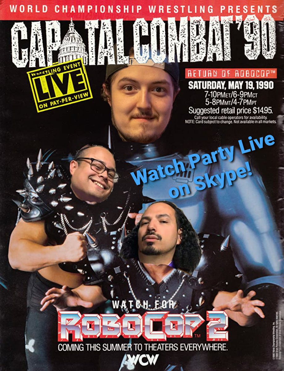 RealAvarice3's tweet photo. Let's just be real, @Cubbathy is about to have a rough night.
#WCWSocialDistancingWatchParty
#CapitalCombat90 https://t.co/w8r5J8GtEU