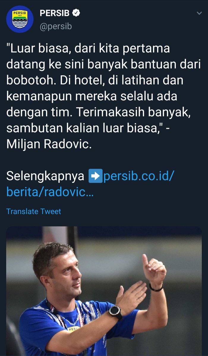 Tikoalim's tweet photo. @Thedhan11 @persib https://t.co/CIEumKJI9A