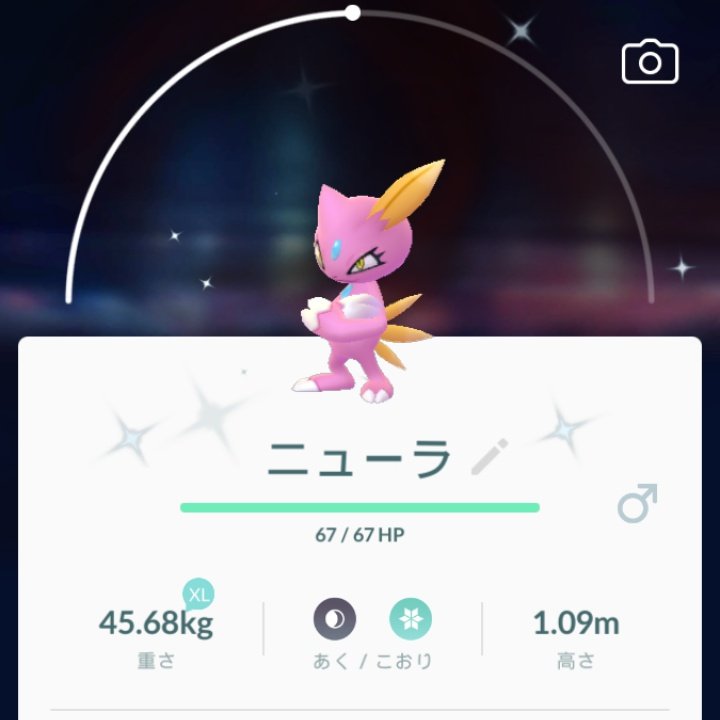 ゆぴ 色違いニューラ オスメスゲット 耳の長さが違うんだよ ポケモンgo ニューラ 色違い 色違いニューラ 色違いポケモン T Co Nyvmgssyjk Twitter