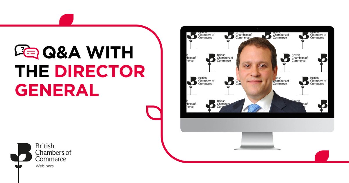britchamsg's tweet photo. Join @britishchambers @BCCAdam as he explains the actions they are taking in Westminster to support members and hears from you about the issues businesses are facing. Open for International BCC Chambers &amp; their members - 31Mar 8.30am (UK time) - join at https://t.co/Dc3JE56Oz0 https://t.co/jPWI8EFZd2