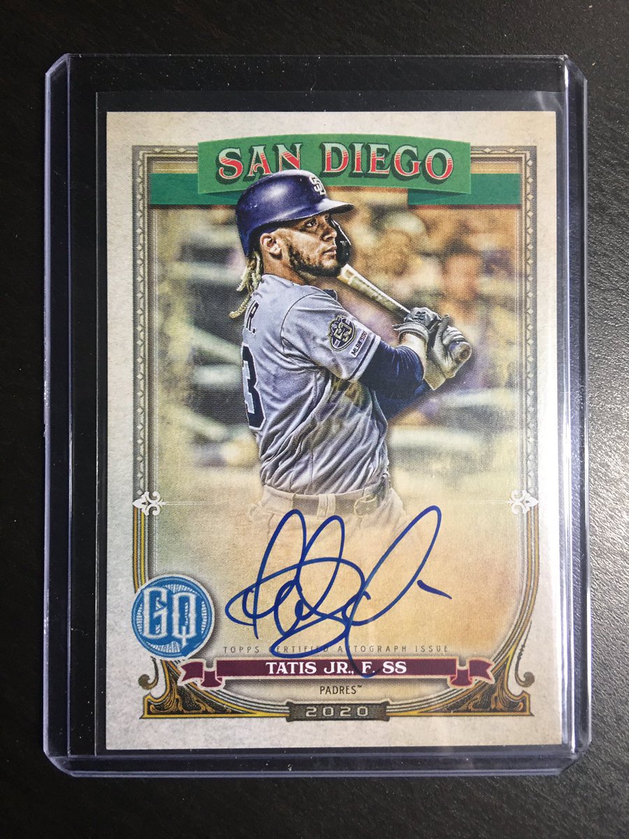 CandMCollect's tweet image. Some of the better hits from our @Topps 2020 Gypsy Queen Hobby Case PYT break from the Facebook Group.  Congrats to all of the owners! The Tatis Auto is a Bazooka Back /25 🔥