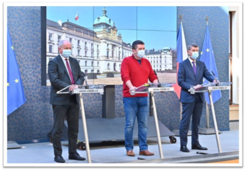 Within days, masks were everywhere in the  #CzechRepublic and everyone out of their homes including the politicians and celebrities started wearing  #masks.We need to make  #Masks4All a must for everybody in  #Pakistan./15