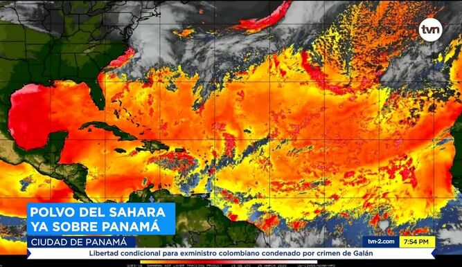 #NoticiasTVN El polvo del Sahara puede generar cuadros respiratorios en Panamá. Detalles en bit.ly/3bqtC2B