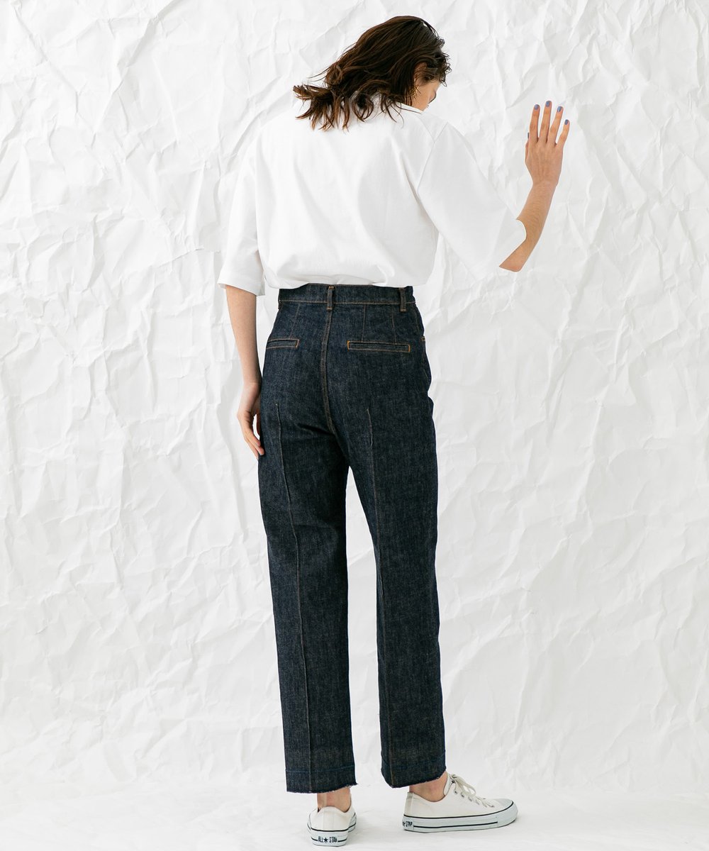PUBLIC TOKYO】Silk Straight Denim - レディースファッション